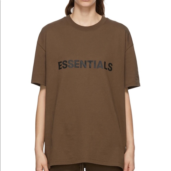 FEAR OF GOD ESSENTIALS SSENSE Exclusive ‘Rain Drum’ T Shirt - Picture 4 of 4